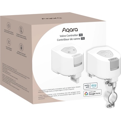 Aqara Смарт контролер за спирателни кранове Aqara - Valve Controller T1, бял (VC-X01D)