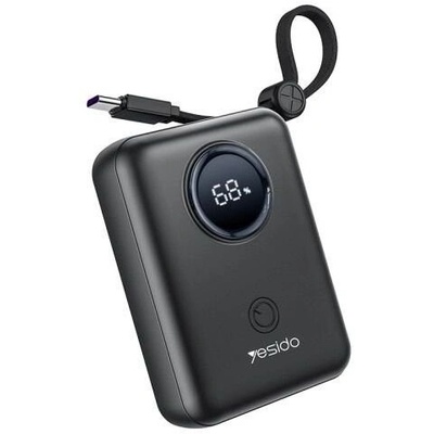 YESIDO YP64 10000 mAh Power Bank 22.5W черен