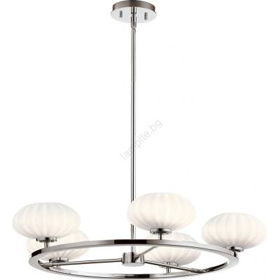 Elstead Lighting Quintiesse QN-PIM5-PC -LED Люстра за баня на тръба PIM 5xG9/3W/230V IP44 лъскав хром (ED1097)