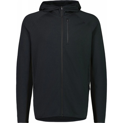 Mons Royale APPROACH MERINO SHIFT FLEECE HOOD black