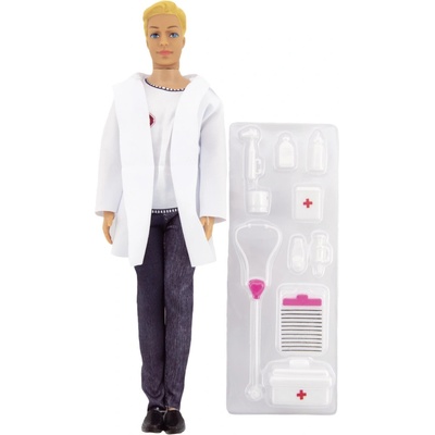 Teddies Panáček doktor s doplňky 30 cm