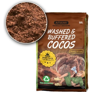 Atami Cocos Substrát premytý a pufrovaný 50 l