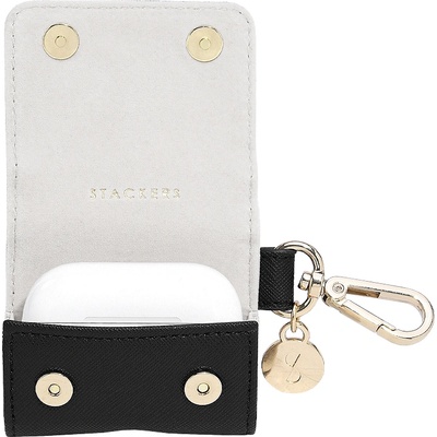 Stackers Калъф за безжични слушалки AirPods, черен (76847)