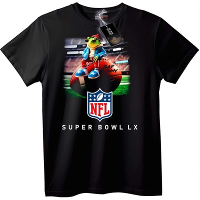 NOONEBRAND Тениска NFL Супер купа LX Жаба - L, White