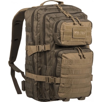 Mil-Tec US Assault coyote/oliva 36 l