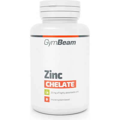 GymBeam Zinek chelát bisglycinát 90 kapslí