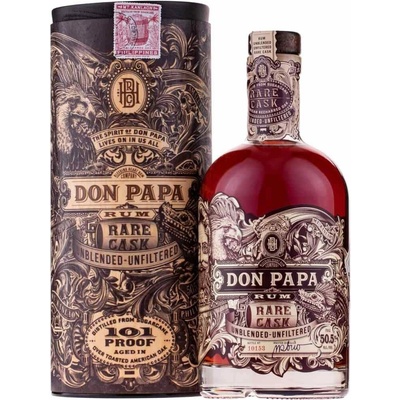 Don Papa Rare Cask 50,5% 0,7 l (tuba)