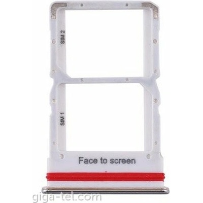 Xiaomi Mi 10 Lite 5G SIM tray bílý, držák, šuplík