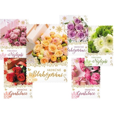 UNIPAP pohlednice sr R062 E glitr+výsek+UV 1230336 278472