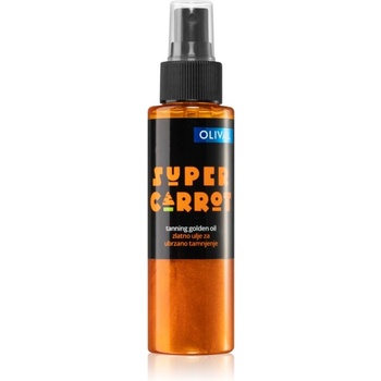 Olival SUPER Carrot Golden Oil масло със златисти частици за ускоряване на тена 100ml