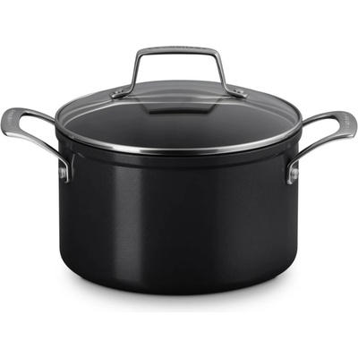 Le Creuset Съдове за готвене ESSENTIAL 20 см, 3, 8 л, черен, алуминий, Le Creuset (LECR51312200010598)