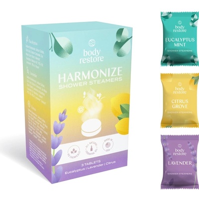 Body Restore Harmonize Shower Steamers таблетки за душ смес 3 бр