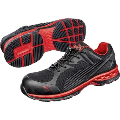 PUMA Safety FUSE MOTION 2.0 RED LOW 643890 S1P bezpečnostná obuv čierna, červená