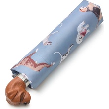Fulton Curio 2 L926 duck curio deštník skládací dámský modrý