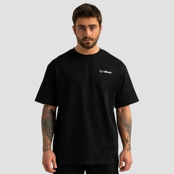 GymBeam tričko Oversized Limitless Black čierne