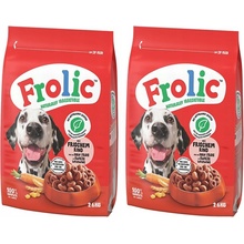 Frolic Complete s hovězím masem obilovinami a zeleninou 2,8 kg