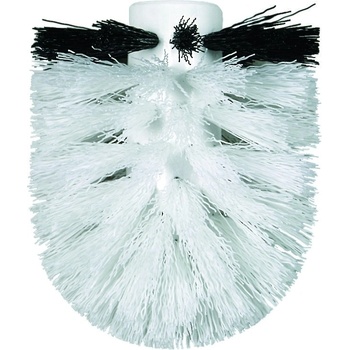 Spirella Náhradní WC štětka bílá, černá