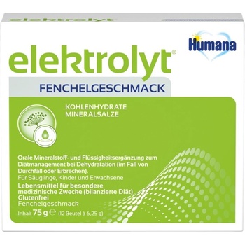 Humana Електролит - аромат на копър - 75 г