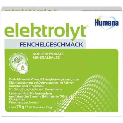 Humana Електролит - аромат на копър - 75 г