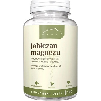 NANGA Магнезий (малат) 81.9 mg 100 капсули | Nanga (408679 NNG)
