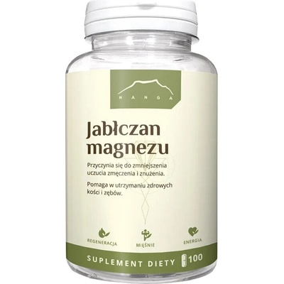 NANGA Магнезий (малат) 81.9 mg 100 капсули | Nanga (408679 NNG)