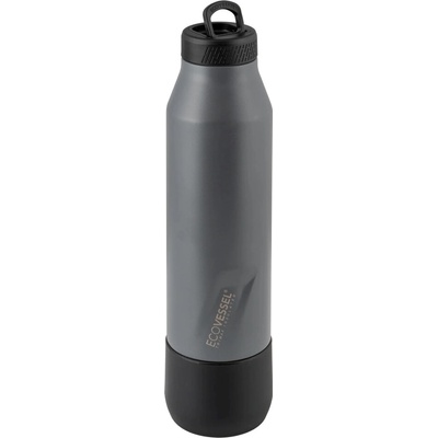 Eco Vessel Nerezová termoska s pohárikom Decanter 740 ml Gray
