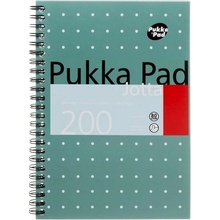 Pukka Pad blok Metallic Jotta čtverečkovaný spirálová vazba A5 100 listů