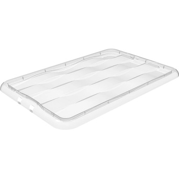 Image 1 of RECA PLAST КАПАК ЗА КУТИЯ ЗА СЪХРАНЕНИЕ С КОЛЕЛА DUNE 40x60x2см ПРОЗР (S1917054)