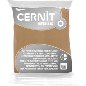 Cernit Polymer Clay Metallic Полимерна глина Цампагне 56 g (CE0870056045C)