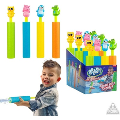 Teddies Vodní trubice zvířátko pěnové 25cm, 4 druhy