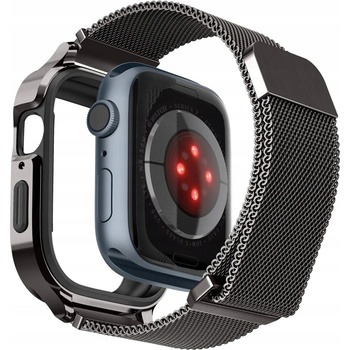 Spigen Metal Fit Pro Graphite Apple Watch 8/7 45 mm ACS04585