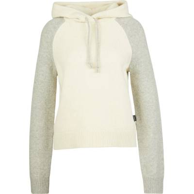 Patagonia Дамски вълнен пуловер Patagonia Women's Rec. Wool-Blend Hooded Pullover Sweater Hoodie - Dyno White - размер XS (105-4755-0211)
