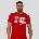 GymBeam Тениска One Team Red M