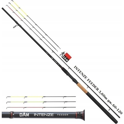 DAM Intenze Feeder Rod 3,6 m 60-120 g 3 díly