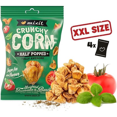 MIXIT Crunchy corn paradajka a bazalka 175 g