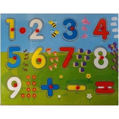 Pomôcka edukačná priestorový usporiadavač ČÍSLA