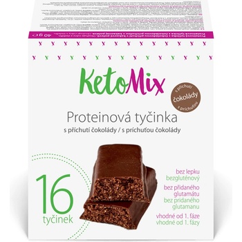 KetoMix Proteinové tyčinky 16 x 40 g
