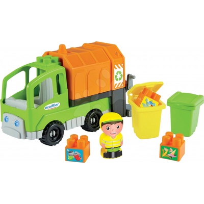 Écoiffier Abrick Popelářské auto s řidičem 24 cm – Zbozi.Blesk.cz