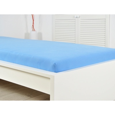 B.E.S. Petrovice Prostěradlo FROTÉ Nebeské modré 60x120