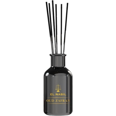 El Nabil Aroma difuzér s tyčinkami Oriental Collection OUD ZAFRAN 125 ml