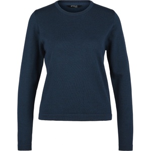 Stoic Дамски вълнен пуловер Stoic Women's MerinoKnit MMXX. Kniva II Sweater Merino jumper - Dark Navy / Melange - размер XL (105-6624-0315)