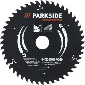 PARKSIDE Pilový kotouč 190 mm 48 zubů PKSBP 19048 A1