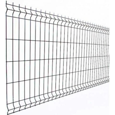 PSK Plotový panel 3D eko, výška 1230 mm, oko 55 x 200 mm, antracit