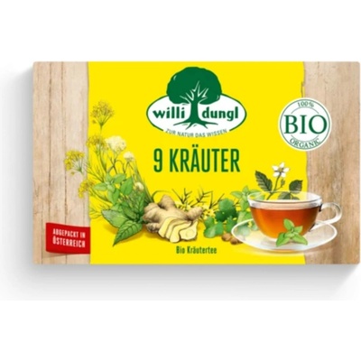 Willi Dungl Bio čaj 9 bylinek 40 g