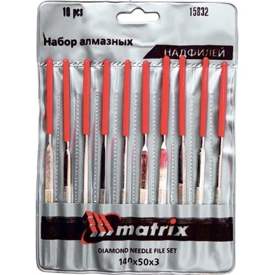 MTX Пилички диамантени, 140 х 50 х 3 mm, 10 бр. MTX 158329