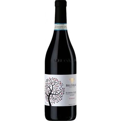 Bel Colle Barbera d'Alba Le Masche Barrique červené 15% 0,75 l (čistá fľaša)