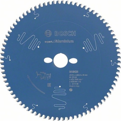 Bosch pilové kotouče Expert for Aluminium 254 x 30 x 2,8/2,0 x 80z HLTCG