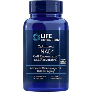 Life Extension Optimized NAD+ Cell Regenerator and Resveratrol [30 капсули]