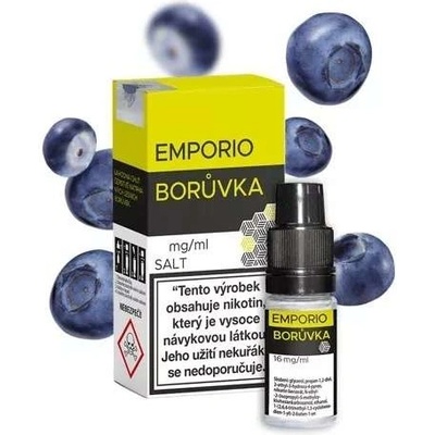 Emporio Salt Blue Borůvka 10 ml 12 mg