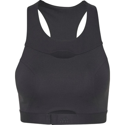 adidas Powerimpact Luxe Training Medium-Support Bra Womens - Carbon